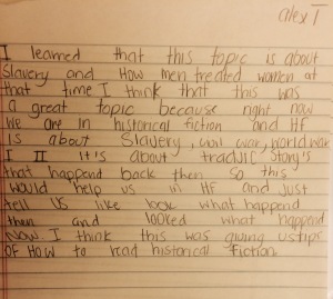 writing, 4th grade ST